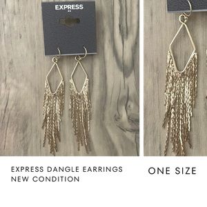 Express dangle earrings. NEW condition.